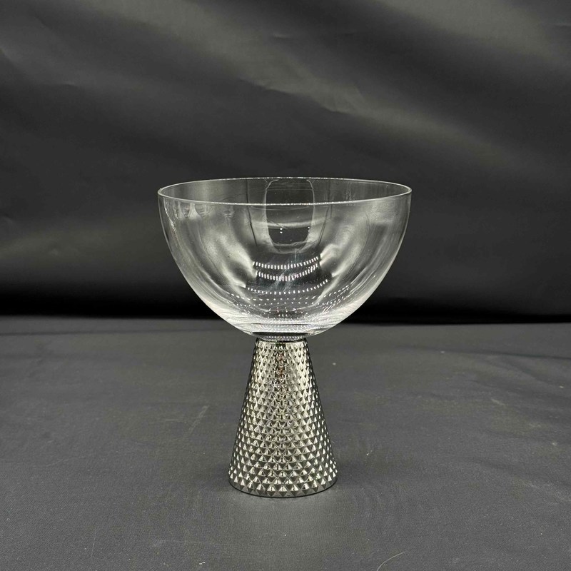 Kalite Electroplate Diamond Base Wine Glass Set Fabrika