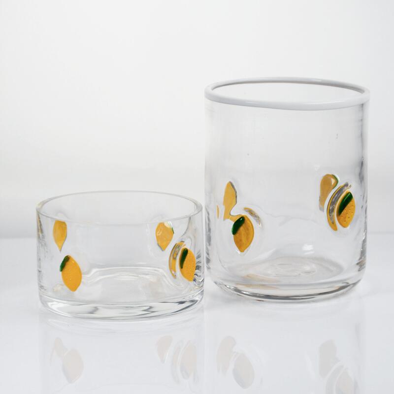 Kalite Elle üflenmiş 400 ml kurşunsuz kristal bardak - Su ve kahve için çok yönlü viski bardağı Fabrika