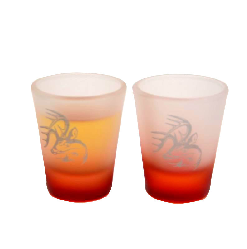 Kalite 2oz Tinting Color Frozen Matte Unique Shot Glasses Fabrika