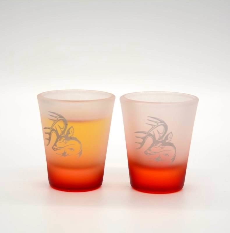 Kalite 2oz Tinting Color Frozen Matte Unique Shot Glasses Fabrika