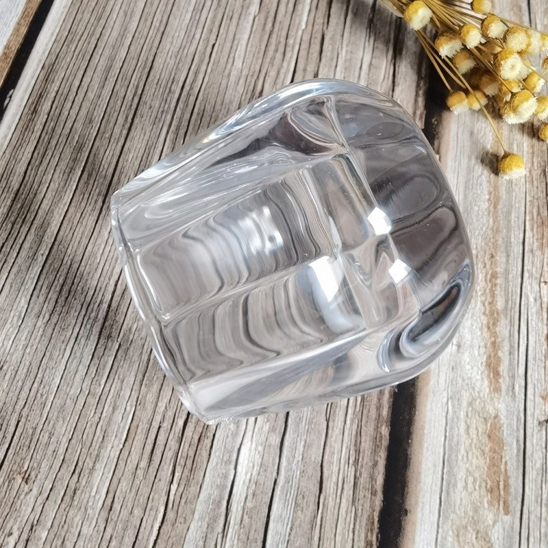 Kalite Pumpkin Shaped Embossed Glass Candle Holders For Tealight Fabrika