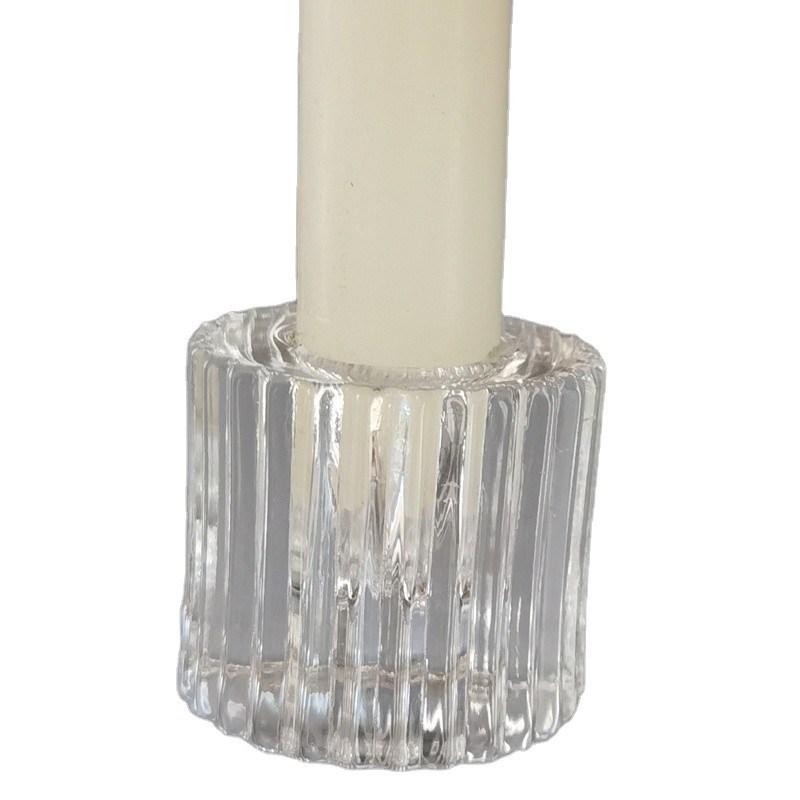 Kalite Crystal Embossed Mini Candle Stand for special event Fabrika