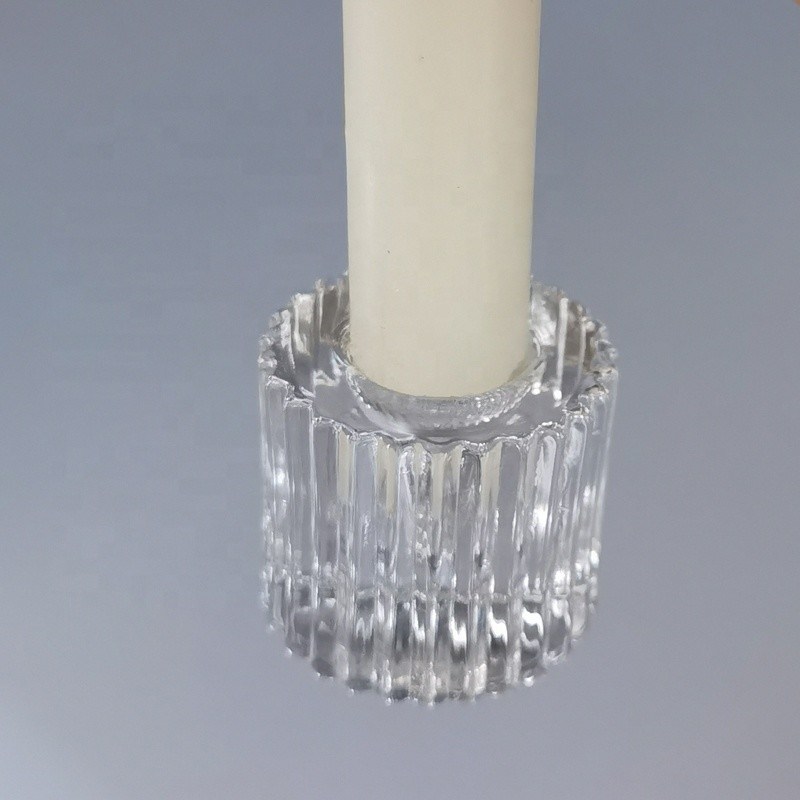 Kalite Crystal Embossed Mini Candle Stand for special event Fabrika