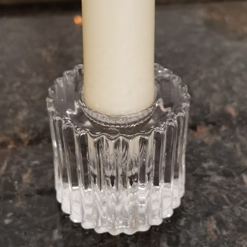 Kalite Crystal Embossed Mini Candle Stand for special event Fabrika