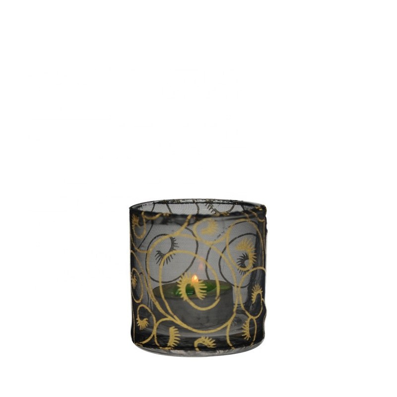 Kalite Decorative Handmade Silk Sleeve Coat Cylinder Candle Holders Fabrika