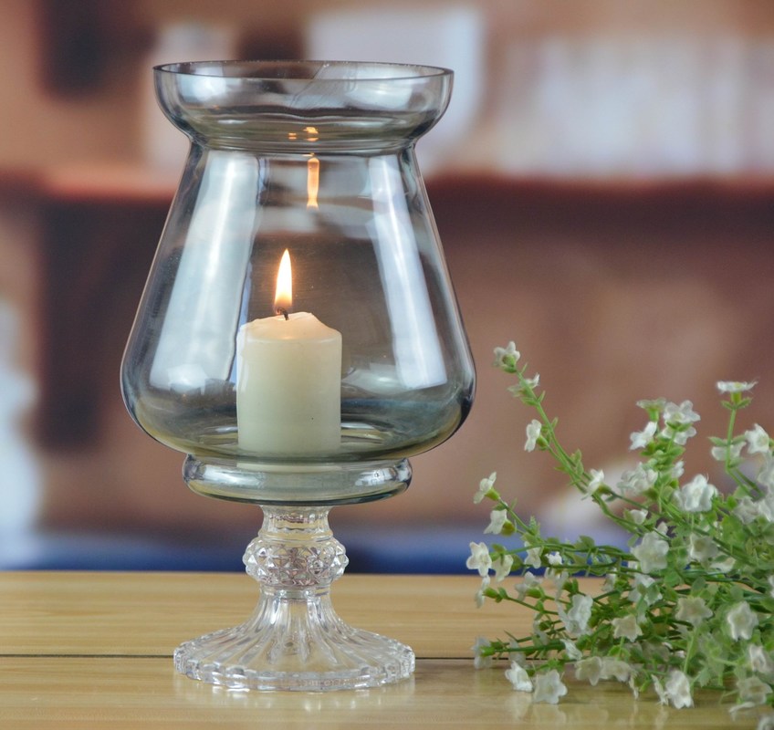 Kalite Handmade Ancient Pillar Candle Holders With Silver Foot Fabrika