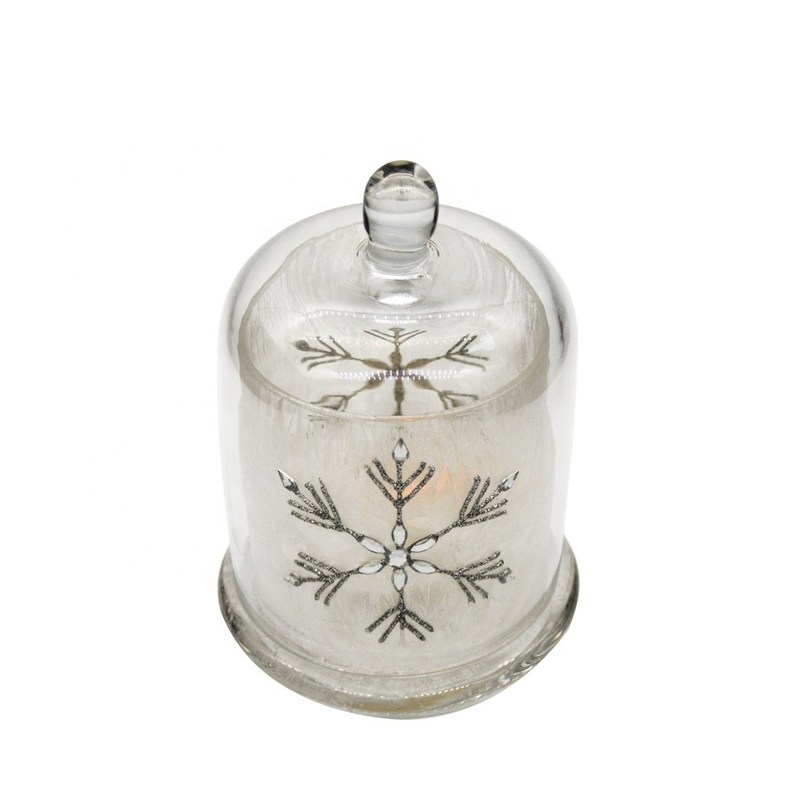 Kalite Frost Glass Candle Holders , Glass Cylinder Candle Holders For Holiday Decoration Fabrika