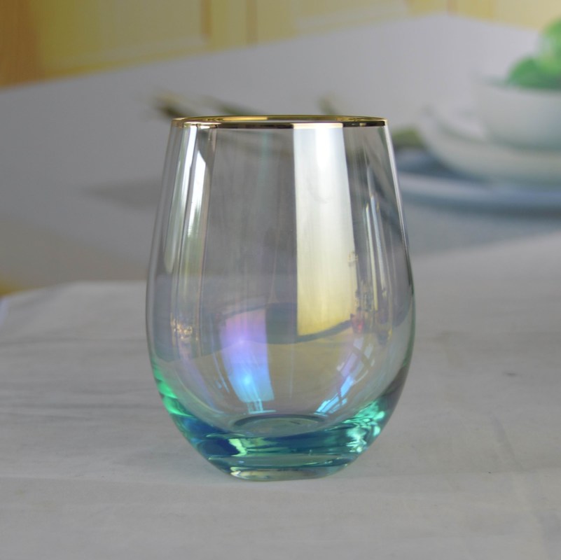 Kalite Golden Rim Crystal Wine Fabrika