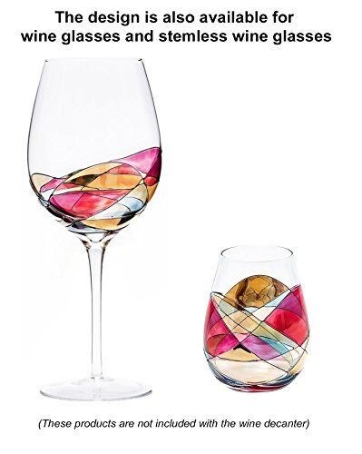 Kalite Handpainted Stemless Golden Luster Crystal Wine Glass , Engraved Crystal Glasses Fabrika