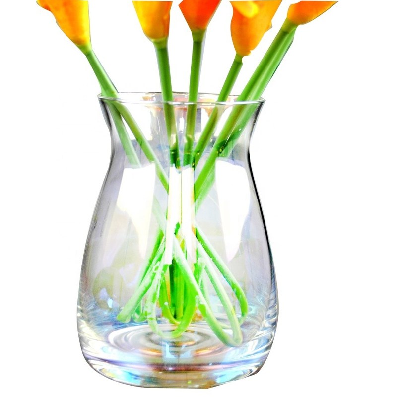 Kalite Rainbow Decorative Glass Vase Fabrika