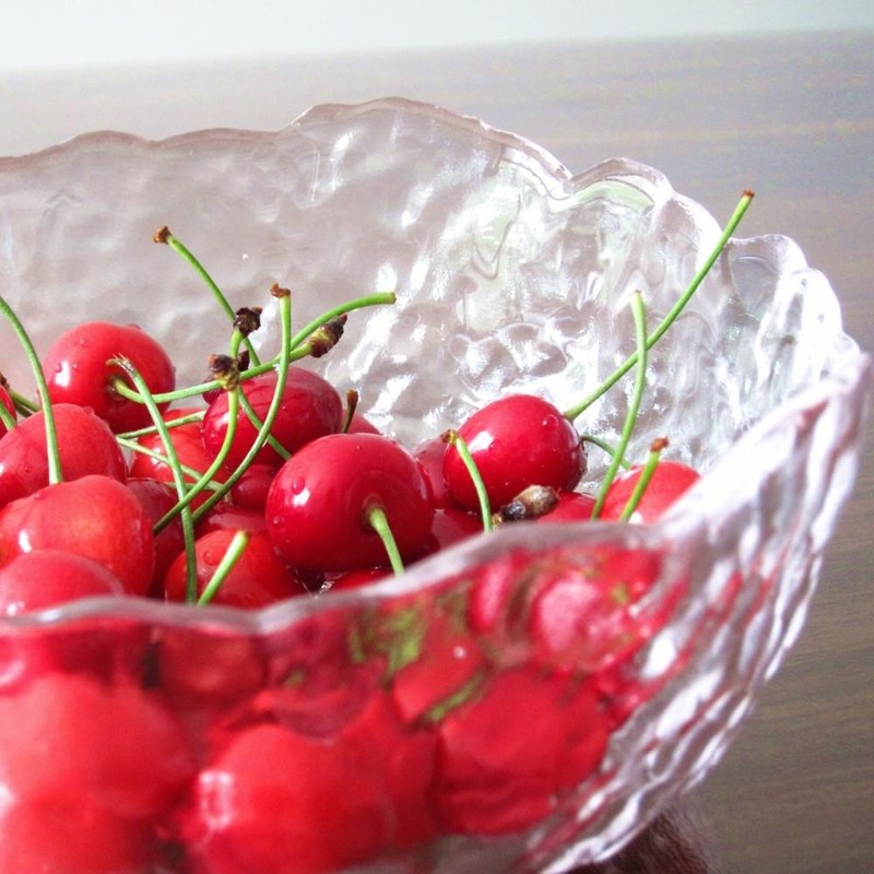 Kalite Hammered Pattern Irregular Shape Crystal Salad Serving Bowl Fabrika
