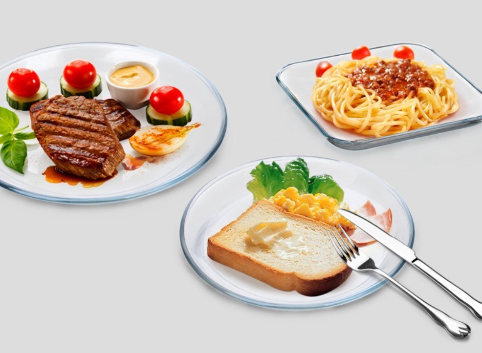 Kalite Heat Resistant Borosilicate Round Charger Plates For Micwave Fabrika