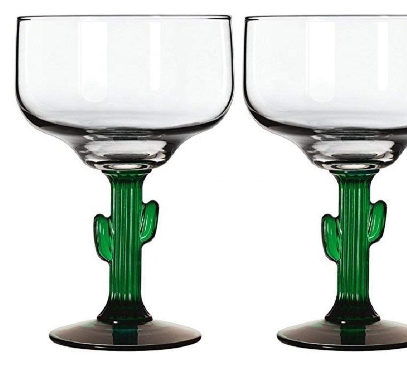 Kalite Ins Cactus Plant Stemed Round Vintage Martini Glasses Fabrika