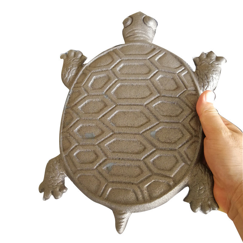 Kalite Turtle Metal Stepping Stone Cast Iron Crafts For Garden Fabrika