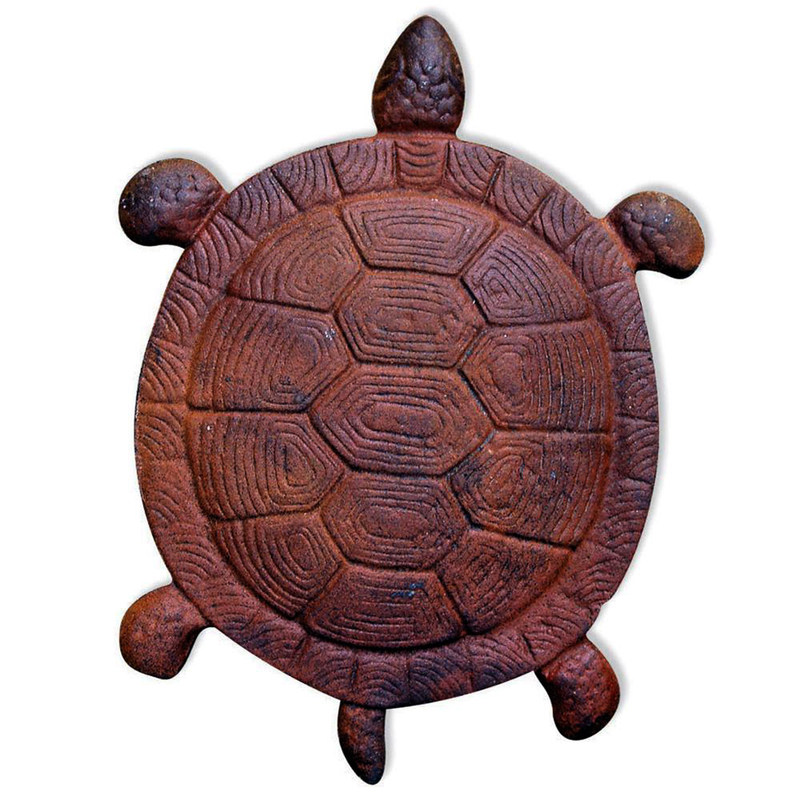Kalite Turtle Metal Stepping Stone Cast Iron Crafts For Garden Fabrika