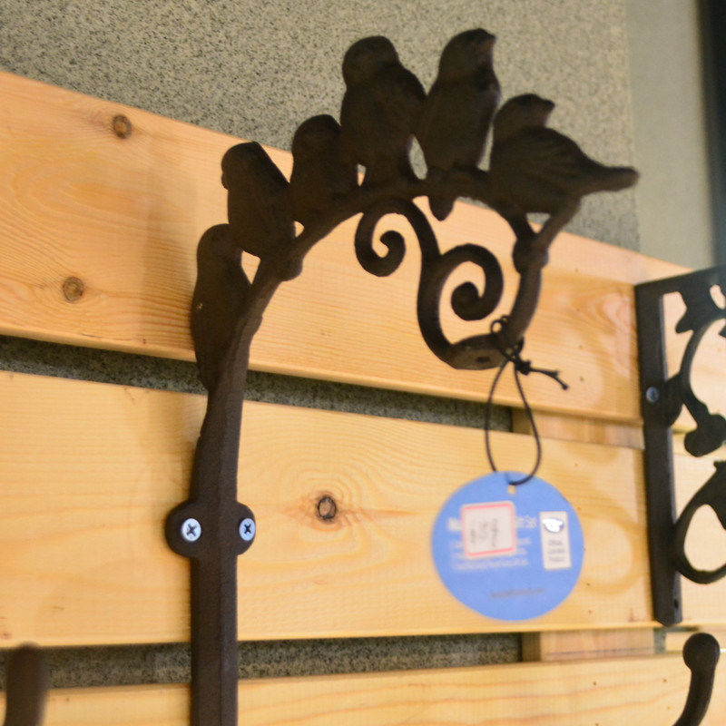 Kalite Pig Shape Vintage Decorative Iron Wall Hooks For Home Fabrika