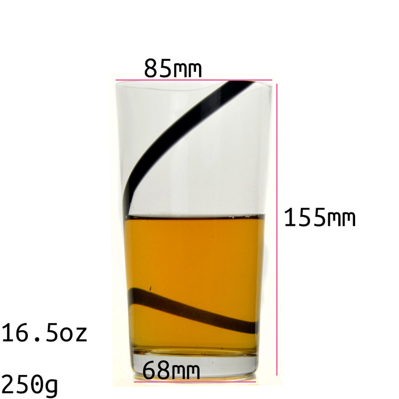 Kalite Solid Color tall Tumbler Drinking Glasses For Home Fabrika