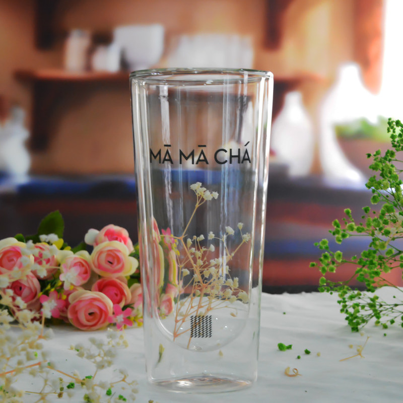 Kalite Double Wall Heat Resistant Round Tall Tumbler Glass Fabrika