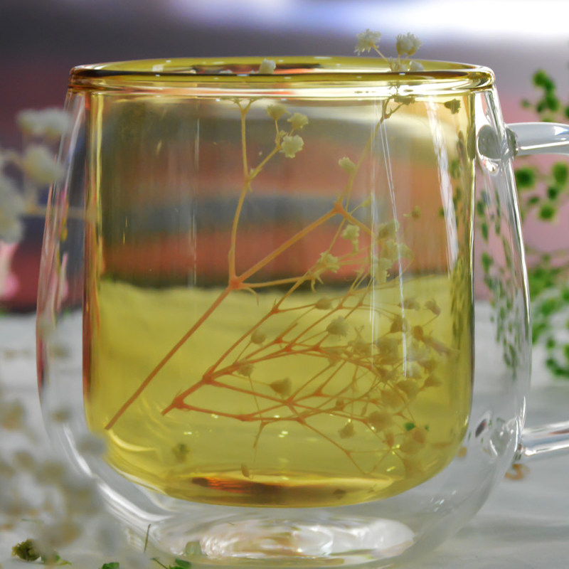 Kalite Large Capacity Double Layer Tumbler Drinking Glasses Fabrika