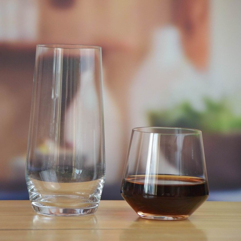 Kalite Stemless 20 Ounce Glass Tumbler For Ice Tea Fabrika