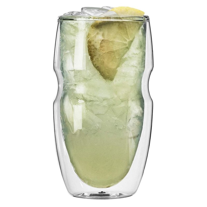 Kalite Personalize Borosilicate Double Wall Tumbler Drinking Glasses Fabrika