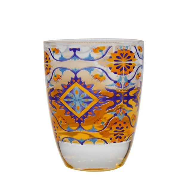 Kalite Heavy Duty Tumbler Drinking Glasses With Decorated Pattern Fabrika