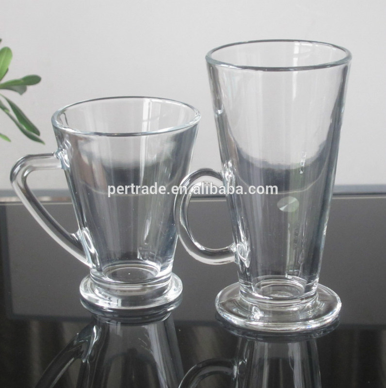 Kalite Irish Style Machine Made Crystal Whisky Tumblers With Handle Fabrika