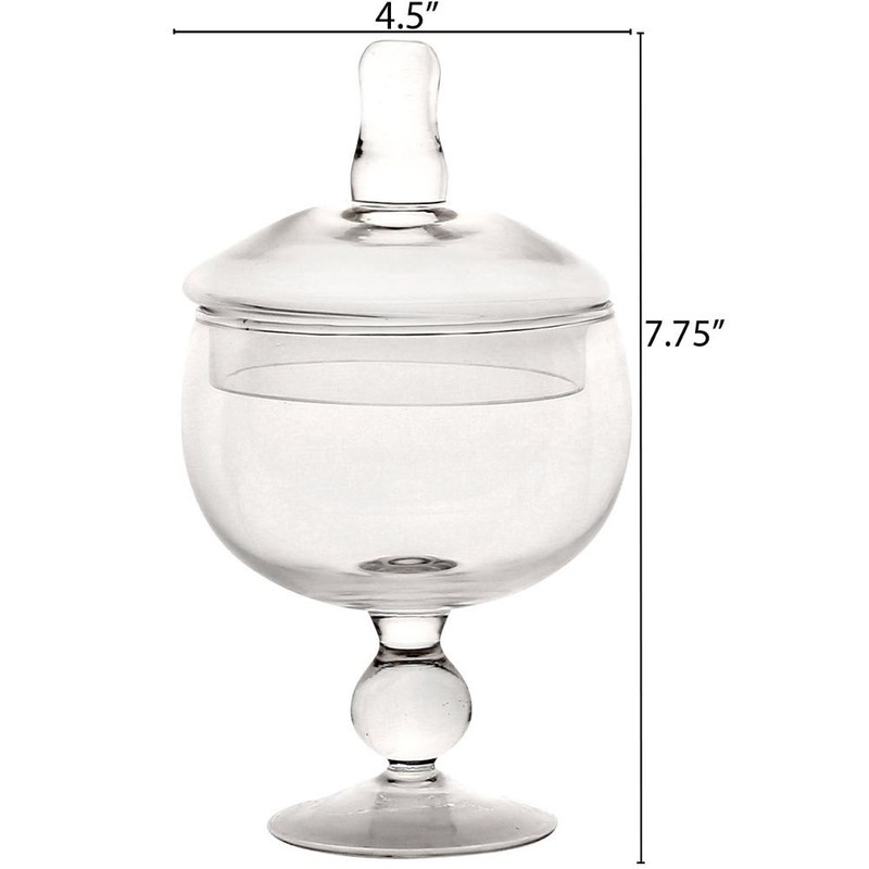 Kalite Multipurpose Set Of 3 Clear Glass Jars For Kitchen Fabrika