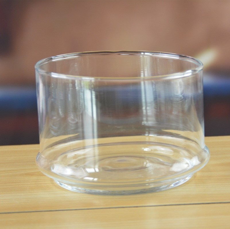 Kalite Stackable 3 Layers Tower Shaped Glass Storage Jars Fabrika