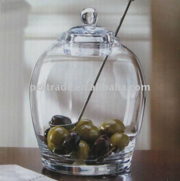 Kalite Preserved Fruit Glass Storage Jars Fabrika