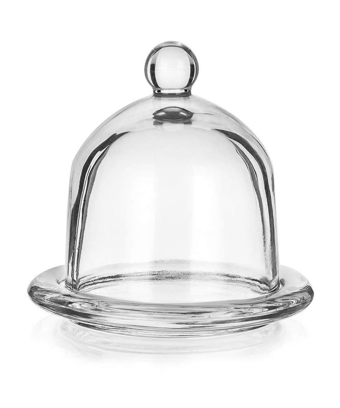 Kalite Transparent Oval Lead Free Glass Butter Keeper ,  Clear Butter Plate Fabrika