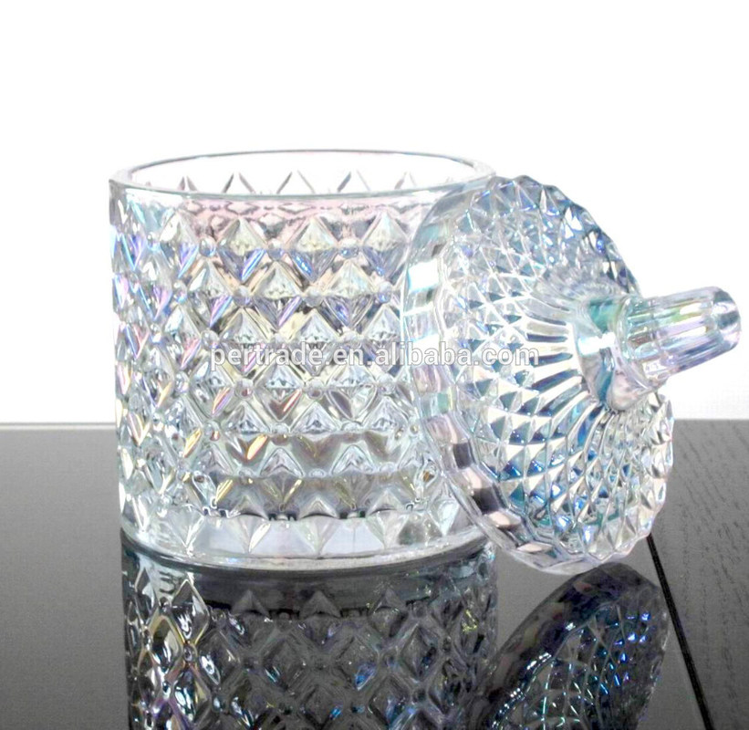 Kalite Glass Storage Jars With Lid For Wax Fabrika