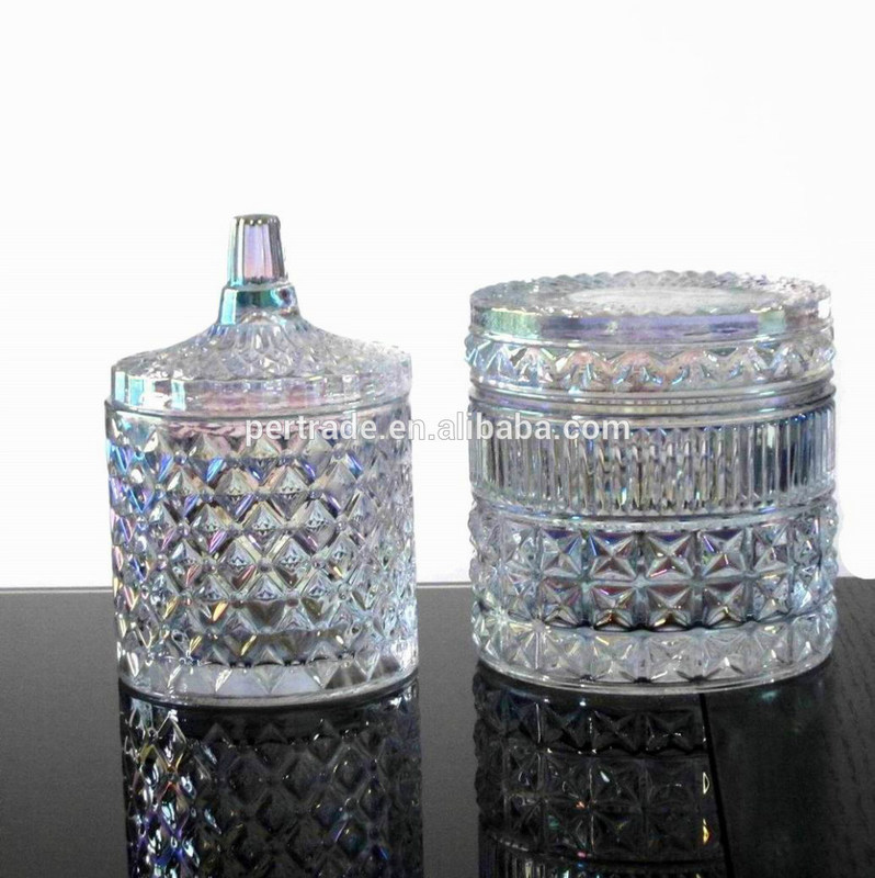 Kalite Glass Storage Jars With Lid For Wax Fabrika