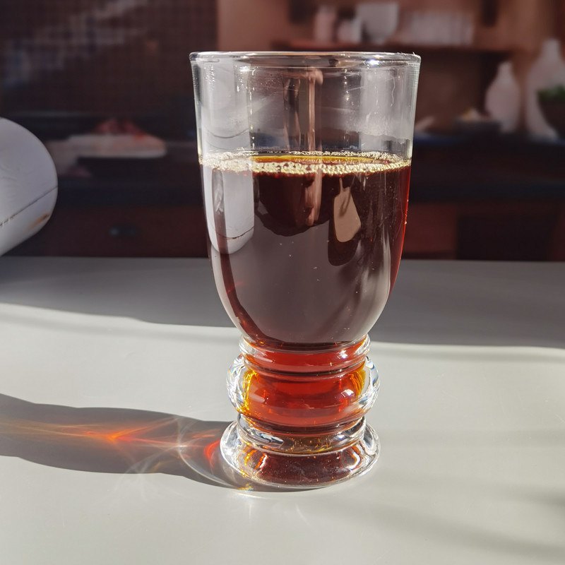 Kalite 550ml Retro Style Craft Beer Tulip Glasses With Handle Bottom Fabrika