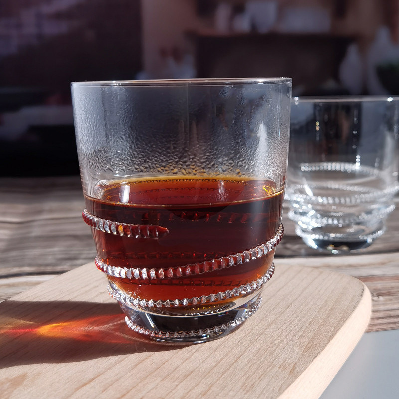 Kalite Creative Hemp Rope Winding Tumbler Drinking Glasses Lead Free Fabrika