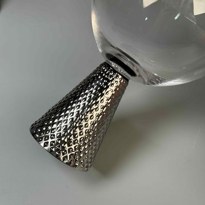 Kalite Electroplate Diamond Base Wine Glass Set Fabrika