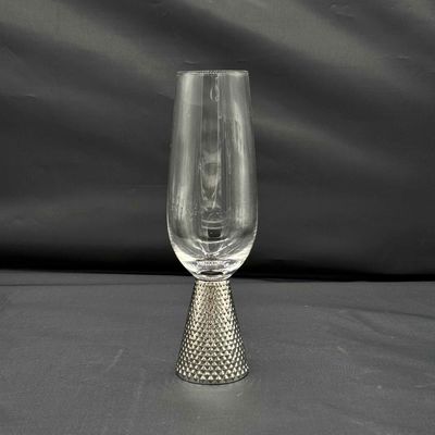 Kalite Electroplate Diamond Base Wine Glass Set Fabrika