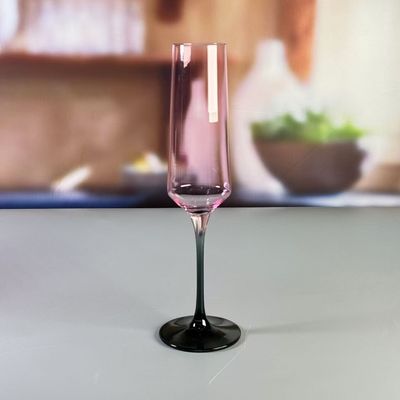 Kalite Hand-blow Color Gradient Wine Glass Set High Quality Crystal Wine Glass For Gift For Weeding Fabrika