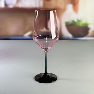 Kalite Hand-blow Color Gradient Wine Glass Set High Quality Crystal Wine Glass For Gift For Weeding Fabrika