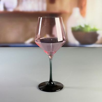 Kalite Hand-blow Color Gradient Wine Glass Set High Quality Crystal Wine Glass For Gift For Weeding Fabrika
