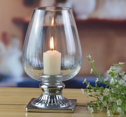 Kalite Handmade Ancient Pillar Candle Holders With Silver Foot Fabrika