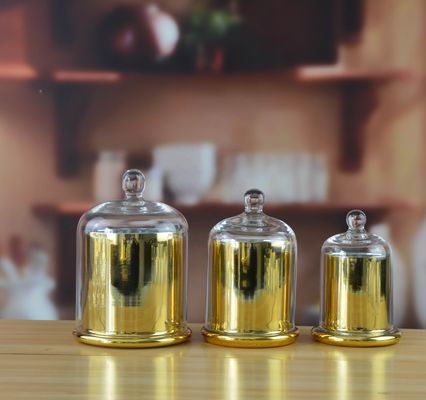 Kalite Frost Glass Candle Holders , Glass Cylinder Candle Holders For Holiday Decoration Fabrika