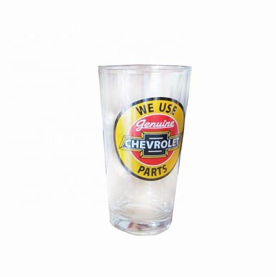 Kalite Tall Giant 20 Oz Pint Craft Beer Glasses With Color Decal Fabrika