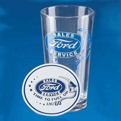 Kalite Tall Giant 20 Oz Pint Craft Beer Glasses With Color Decal Fabrika