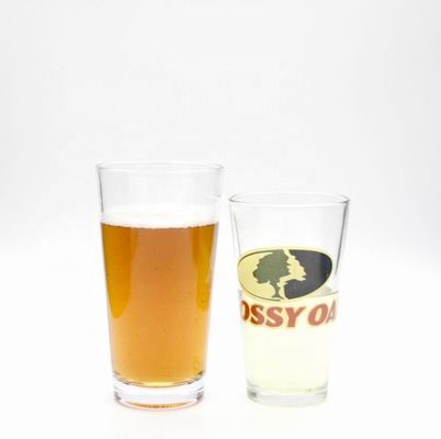Kalite Tall Giant 20 Oz Pint Craft Beer Glasses With Color Decal Fabrika