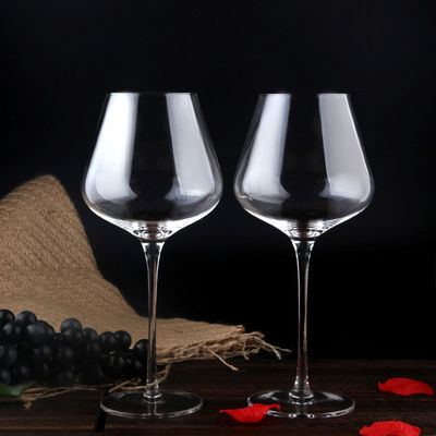 Kalite Hand Blowned Thin Wall Lead Free Crystal Wine Glass Fabrika