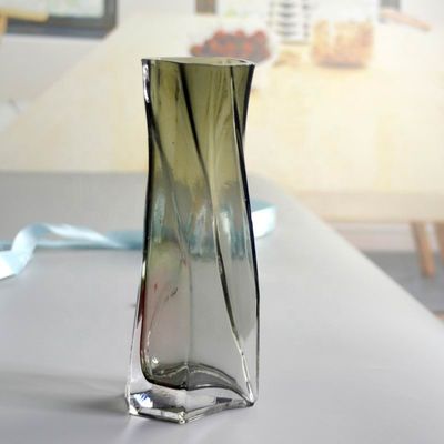 Kalite 3 Size Warped Grey Color Tall Centerpiece Vases Fabrika