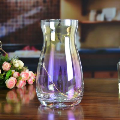 Kalite Rainbow Decorative Glass Vase Fabrika