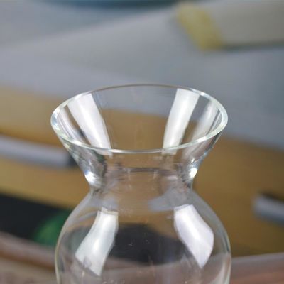 Kalite Customize Irridescent Decorative Glass Vase For Home Fabrika