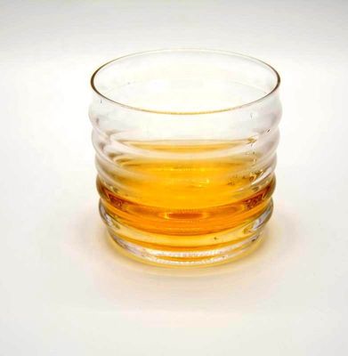 Kalite Anti Skidding Handmade Whiskey Glass With Wave Pattern Fabrika